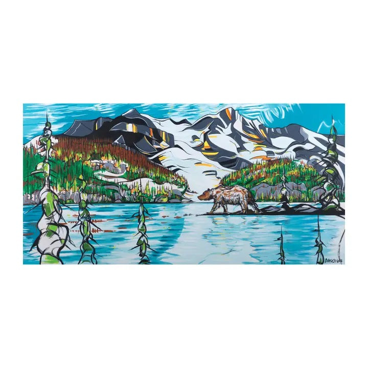 Joffre Lake Art Greeting Card