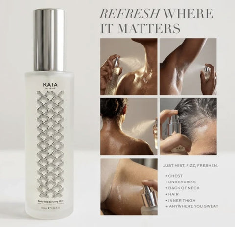 Kaia Naturals Body Refresh deodorizing hair and scalp mist