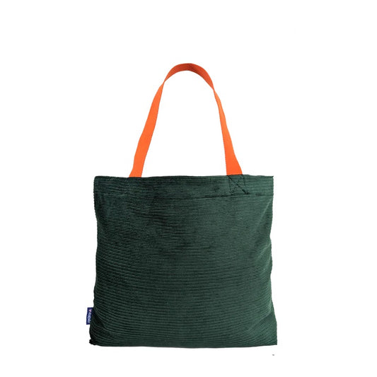 Kokoro - The Essential Tote Bag (Green Corduroy)