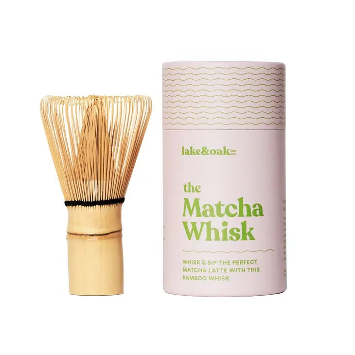 Lake & Oak Tea - Bamboo Match Whisk