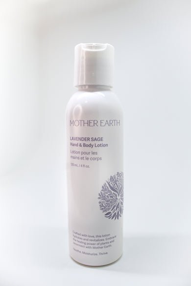 Lavender Sage Hand Lotion - Body Lotion - Mother Earth Essentials