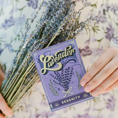 Lavender (Serenity) - Floriography Seed Packet - Soil - To & From Gift Co.