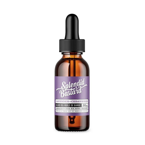 lavender beard oil by splendid bastard