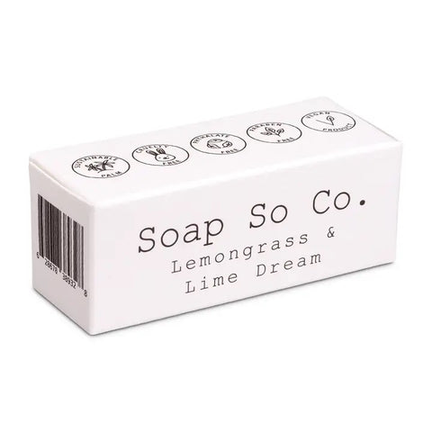 Lemongrass Lime Bar Soap in box