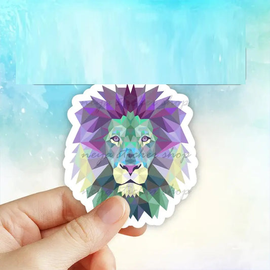 Lion Face Sticker