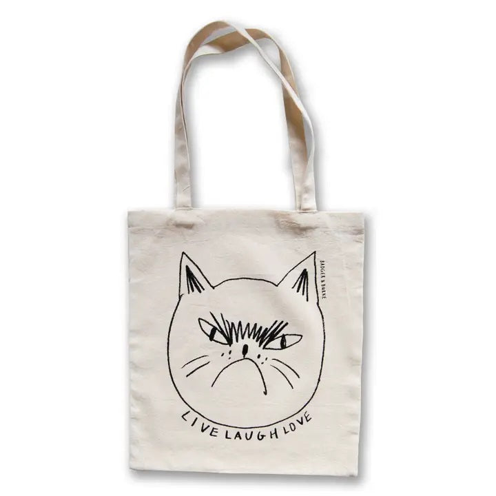 Badger & Burke - Live Laugh Love Tote Bag