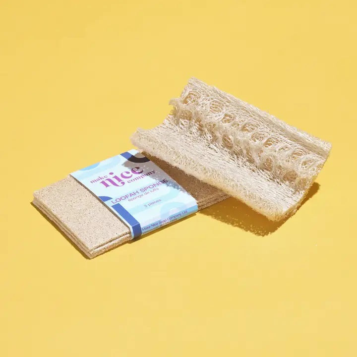 Make Nice Company - Loofah Sponge (Set of 3)