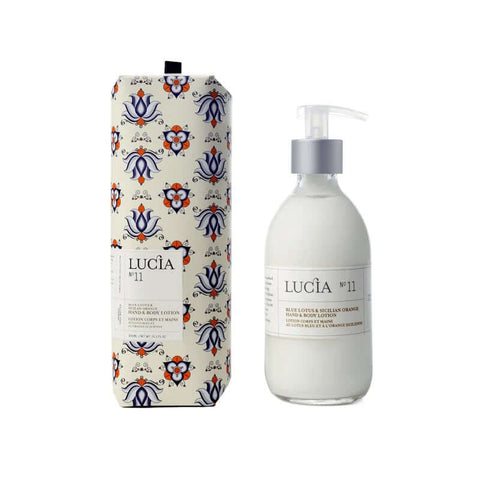 Lucia No.11 Blue Lotus & Sicilian Orange Hand & Body Lotion - Body Lotion - Pure Living