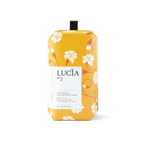 Lucia No.3 Tea Leaf & Wild Honey Bar Soap - Bar Soap - Pure Living