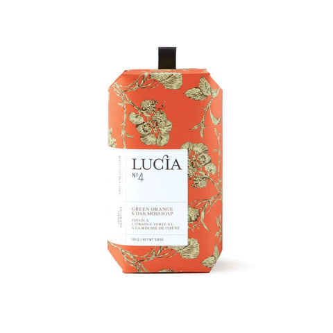 Lucia No.4 Green Orange & Oak Moss Bar Soap - Bar Soap - Pure Living