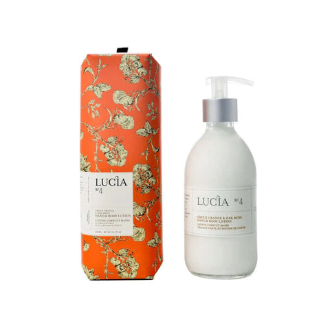 Lucia No.4 Green Orange & Oak Moss Hand & Body Lotion - Body Lotion - Pure Living