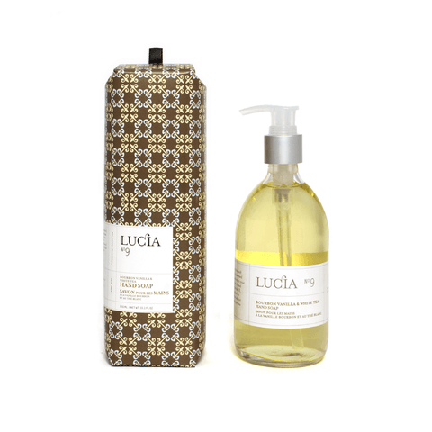 Lucia No.9 Bourbon Vanilla & White Tea Hand Soap - Hand Soap - Pure Living