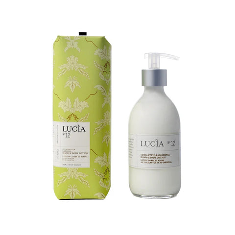 Lucia No.12 Eucalyptus & Gardenia Hand & Body Lotion