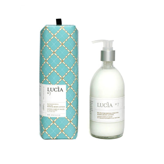 Lucia - No. 7  Sea Watercress & Chai Tea Hand & Body Lotion