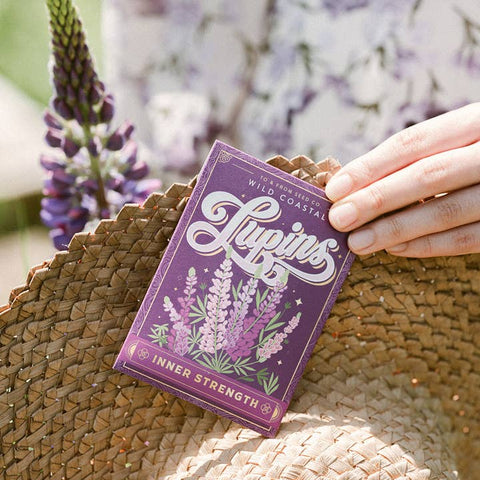 Lupins (Inner Strength) - Floriography Seed Packet - Soil - To & From Gift Co.