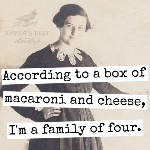 Box of Macaroni and Cheese Magnet