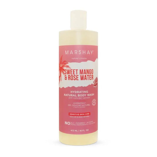 Marshay Organic Beauty - Sweet Mango + Rosewater Body Wash