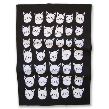 Badger & Burke - Many Cats Tea Towel