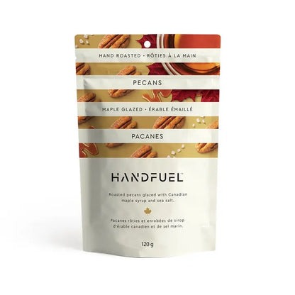 Maple Glazed Pecans by handfuel