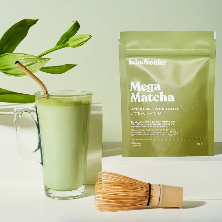 Lake & Oak Tea - Mega Matcha Superfood Latte
