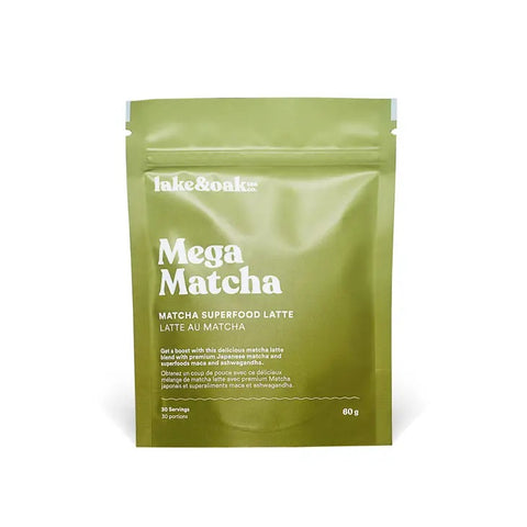 Lake & Oak Tea - Mega Matcha Superfood Latte