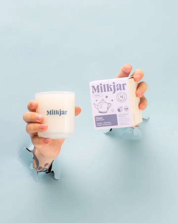 Milk Jar - Hygge Candle