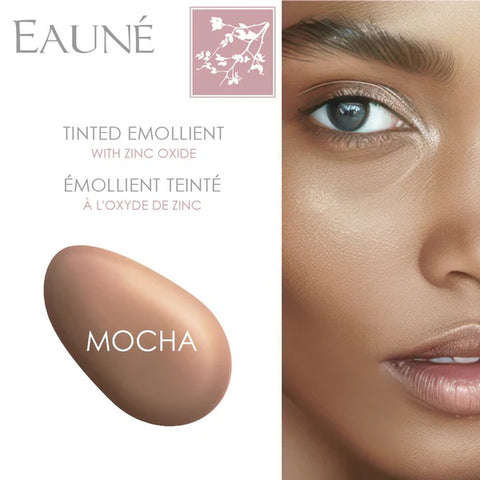 Tinted Emollient SPF Face Cream in mocha colour