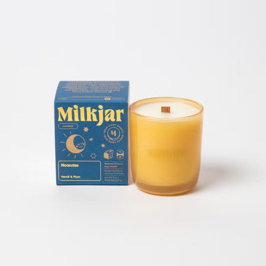 Milk Jar - Moonrise Candle