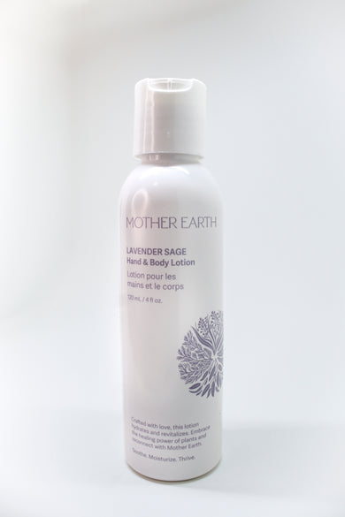 Mother Earth Essentials Lavender Sage Hand Lotion 118 mL