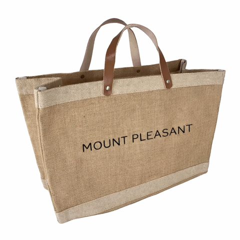 Horizontal Market Tote Bag