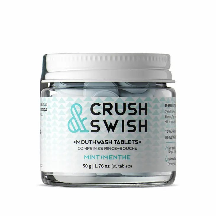 Nelson Naturals - Crush & Swish Mouthwash Tablets