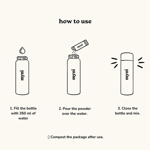 plastic free shampoo instructions