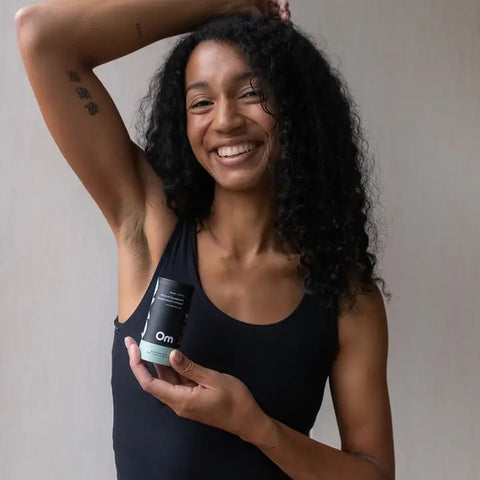 Herb + Petal Mineral Deodorant on arm