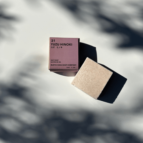 No.31 Yuzu Hinoki Bar Soap - Bar Soap - Rustic Shea Soap Company
