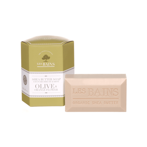 Olive & Orange Flower Shea Butter Soap - Bar Soap - Les Bains