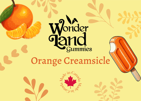Orange Creamsicle Vegan Gummies - Candy - Wonderland Gummies