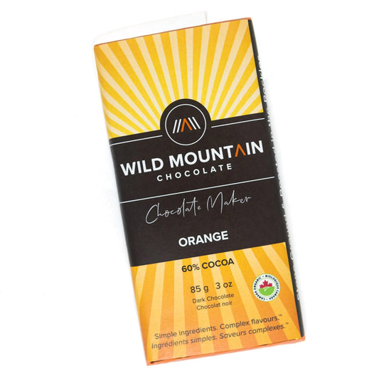 Wild Mountain Chocolate - Orange (60%)