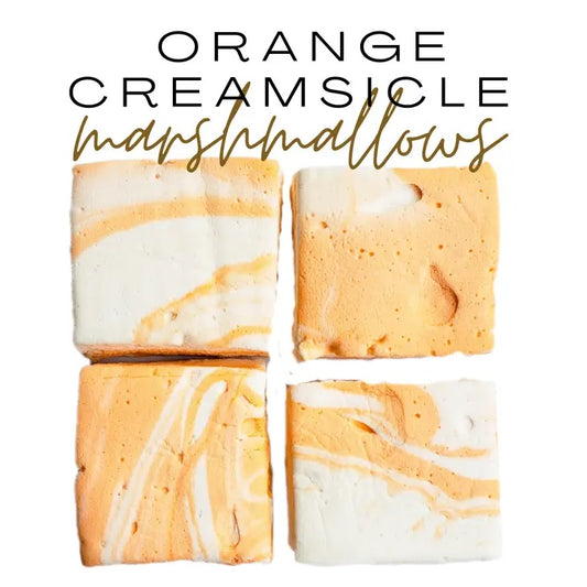 Orange Creamsicle Marshmallows