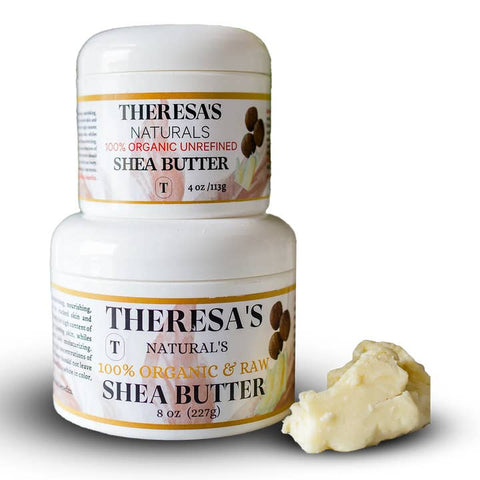 Organic Unrefined Shea Butter - Body Lotion - Theresa's Body Care Products