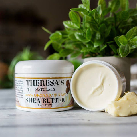 Organic Unrefined Shea Butter - Body Lotion - Theresa's Body Care Products