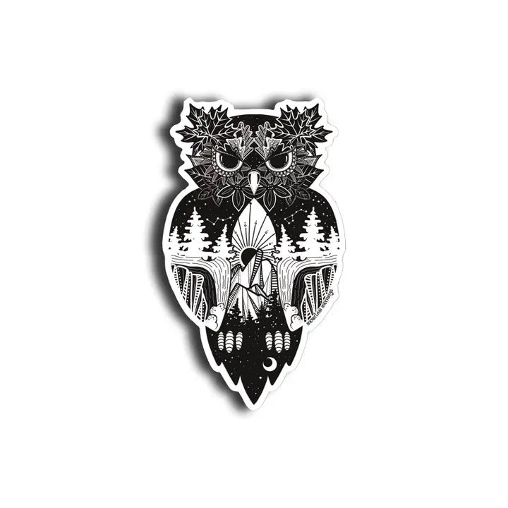 Owl Sticker