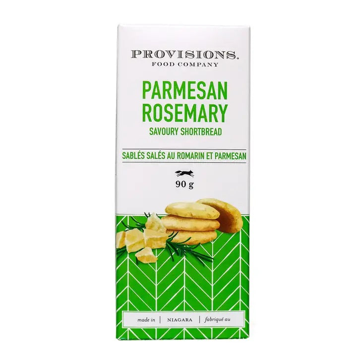 Provisions Food Company - Parmesan & Rosemary Shortbreads