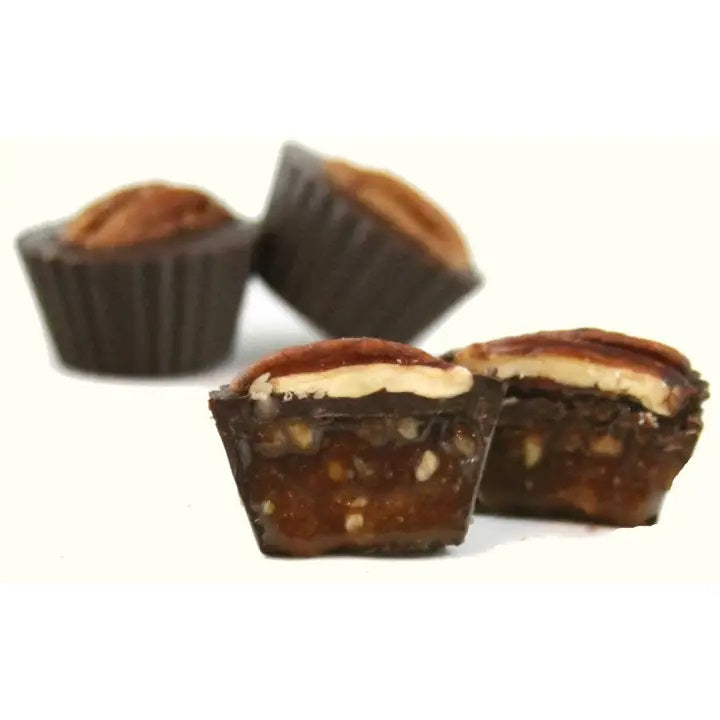 Organic Pecan Caramel Cups