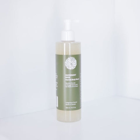 Peppermint Sage Hand & Body Wash - Body Wash - Mother Earth Essentials