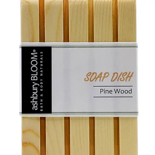 Ashbury Bloom - Pine Wood Soap Dish