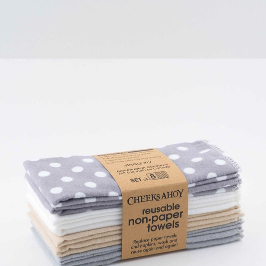 Cheeks Ahoy - Polka dot Pastels Unpaper Towels