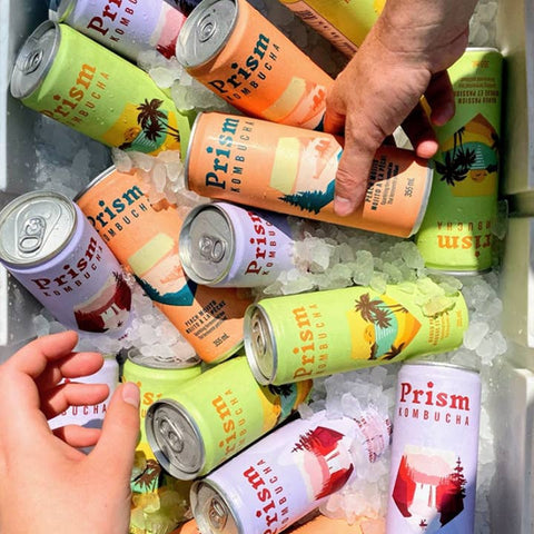 Prism Kombucha Pomegranate Mist - Drink - Prism Kombucha
