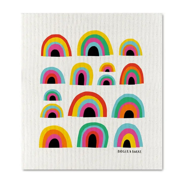 Badger & Burke - Rainbow Swedish Dish Cloth