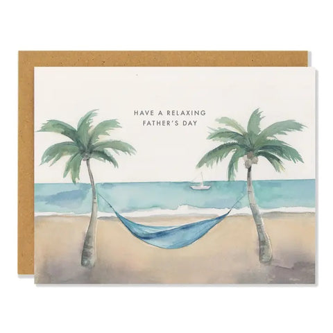 Sarah Voyer Paper - Relaxing Father's Day Card