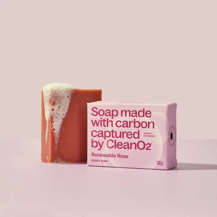 Clean O2 - Renewable Rose Bar Soap